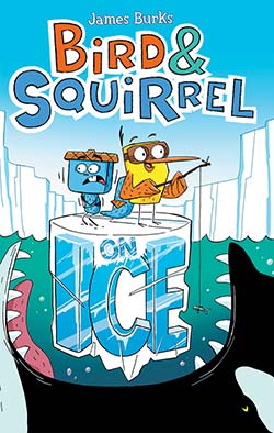 Photo of Bird & Squirrel on Ice