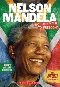 Photo of Nelson Mandela "No Easy Walk to Freedom"