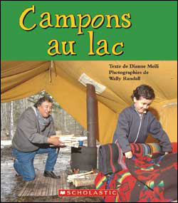 Photo of Campons au lac (grand livre)