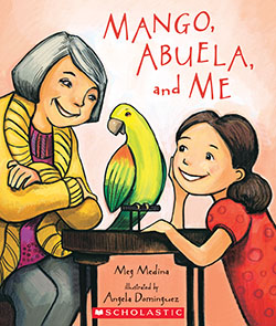 Photo of Mango, Abuela, and Me