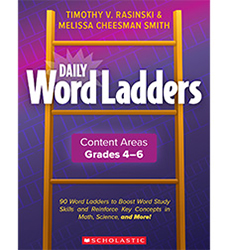 Photo of Daily Word Ladders Content Areas Grades 4-6