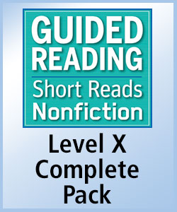 Photo of Guided Reading Short Reads: Level X Complete Pack