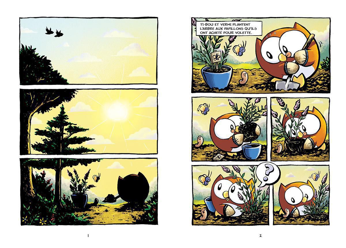 Ti-Bou : N&deg; 3 - Le premier vol image number 1