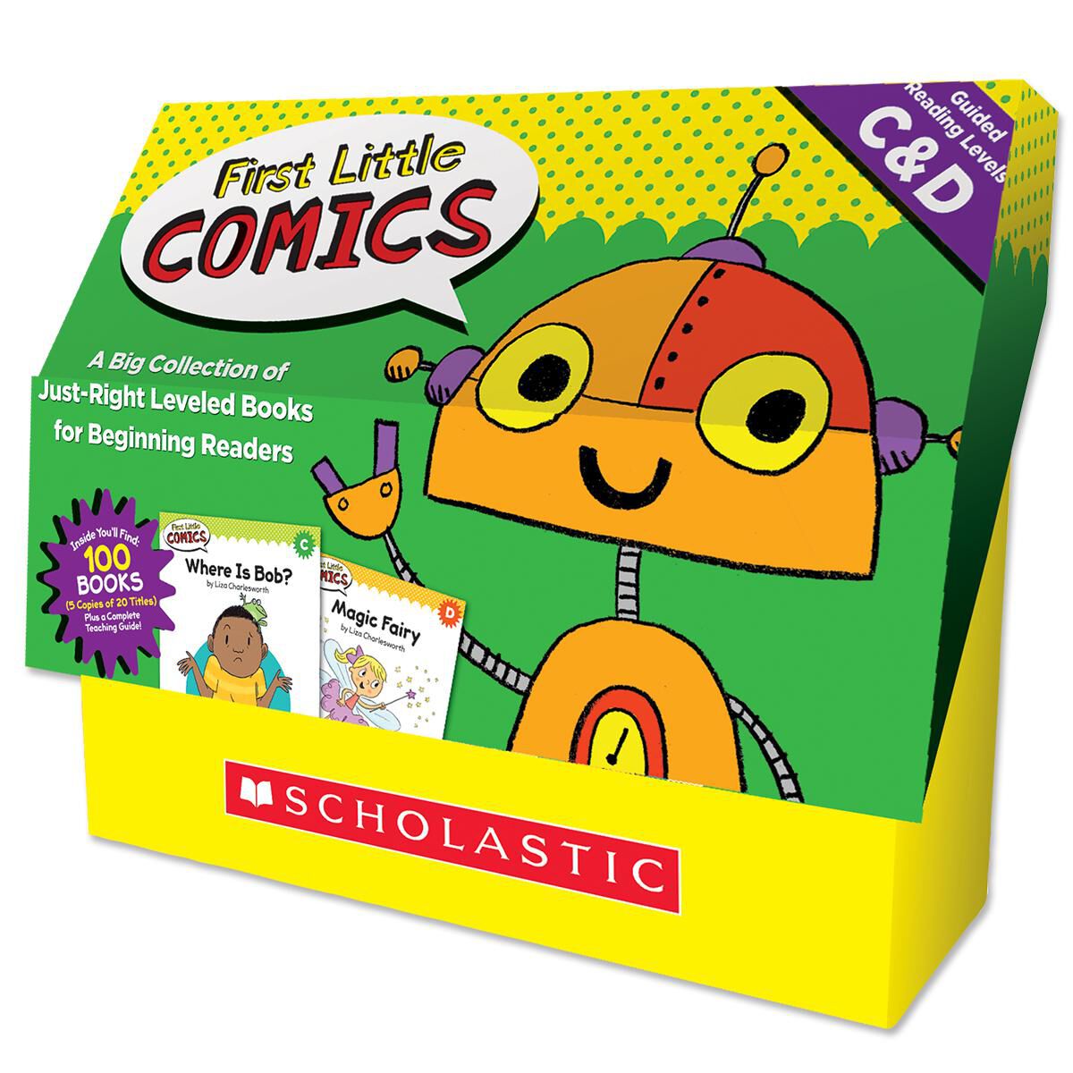 First Little Comics Classroom Set: Levels C & D