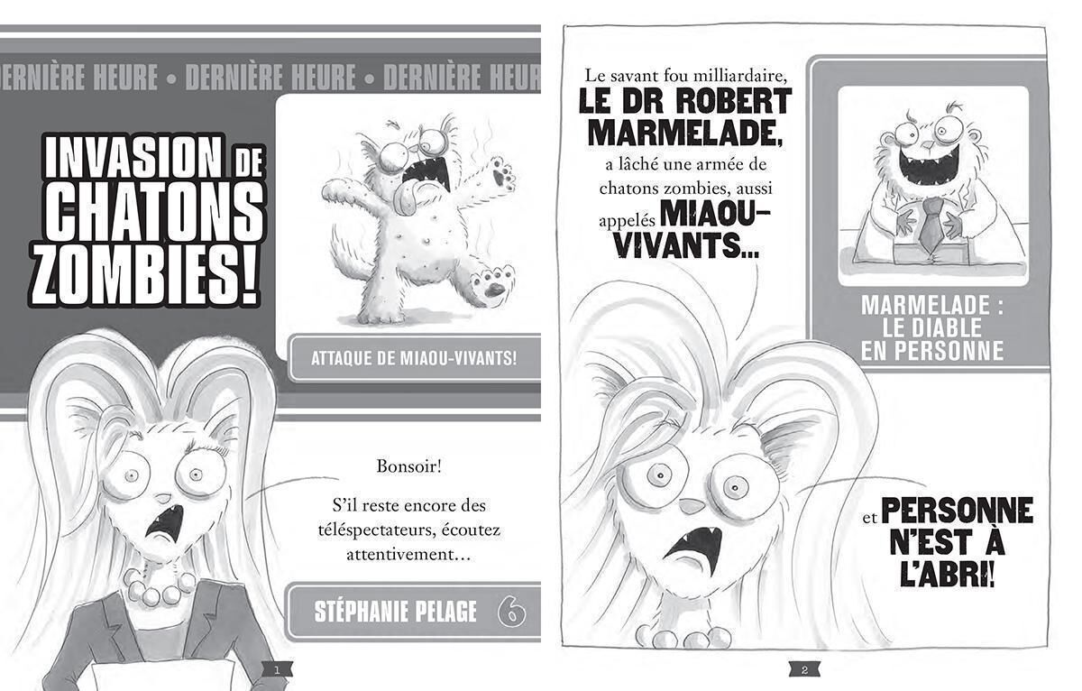 Les m&eacute;chants : N&deg; 4 - L&rsquo;attaque des miaou-vivants image number 1