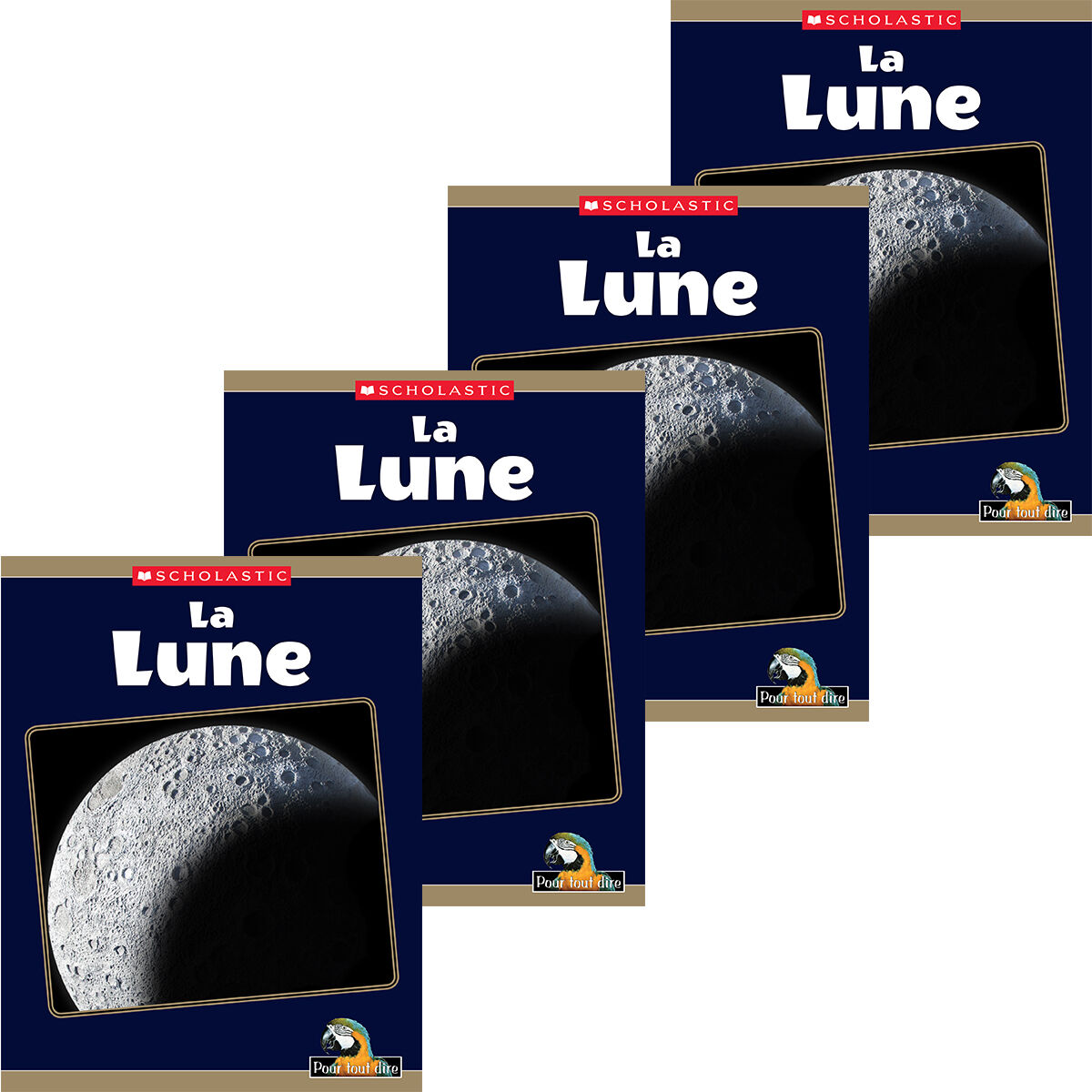 Pour tout dire Les sciences: La Terre et l'espace: La Lune Emballage de 4 image number 0