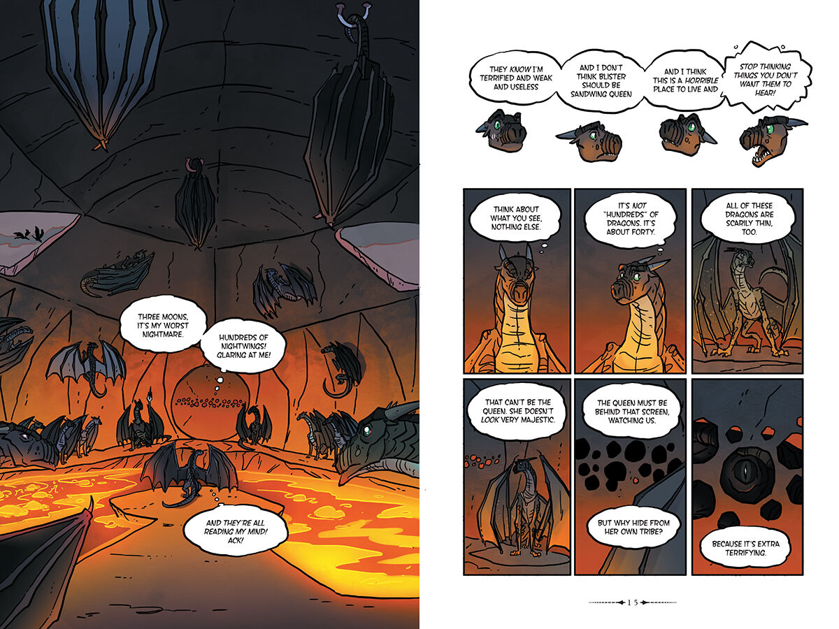 Wings of Fire: The Graphic Novel: #4: The Dark Secret image number 2