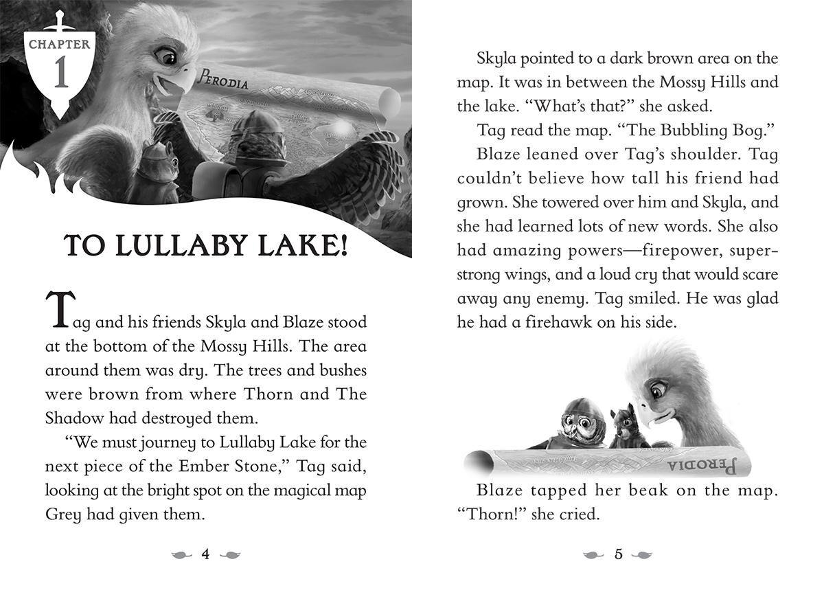 The Last Firehawk #4: Lullaby Lake image number 1