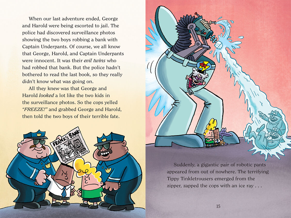 Captain Underpants #9: Captain Underpants and the Terrifying Return of Tippy Tinkletrousers: Full Color image number 2