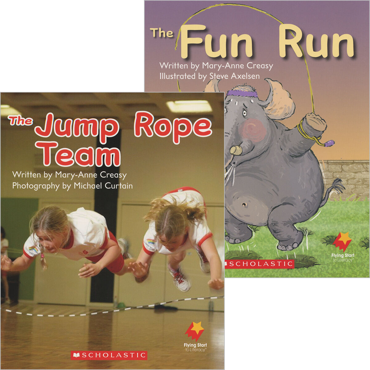 Flying Start: Level F: The Jump Rope Team/The Fun Run 12 Pack