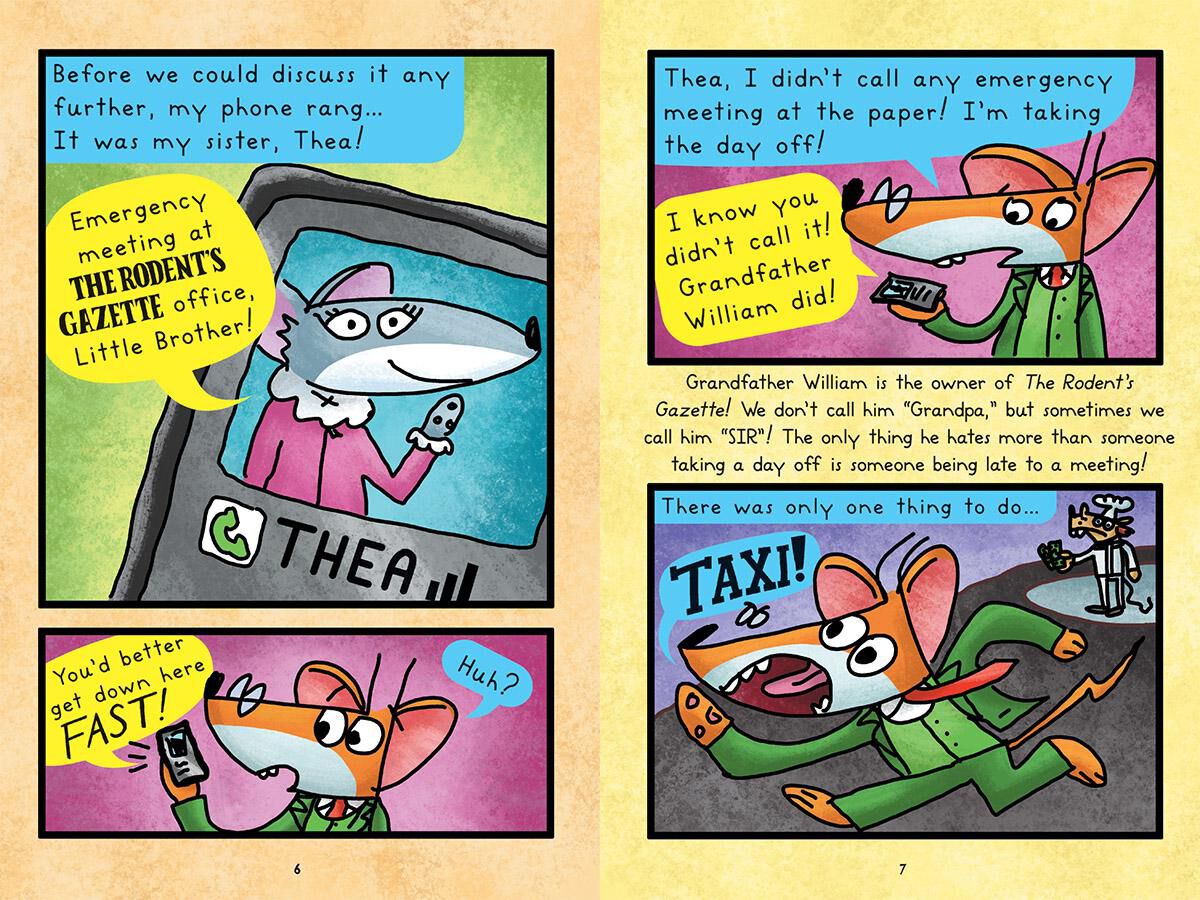 Geronimo Stilton #3: The Graphic Novel: The Great Rat Rally image number 3