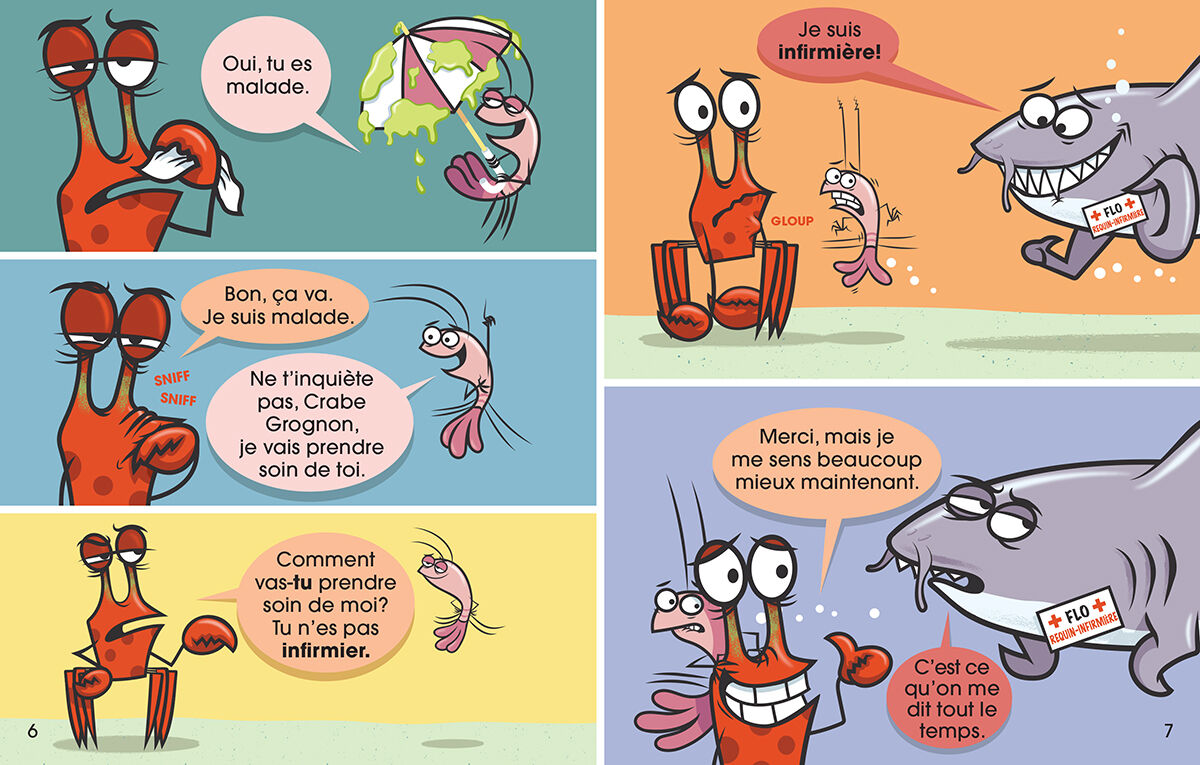 Crabe Grognon : N&deg; 4 - Prends soin de toi, Crabe Grognon! image number 3
