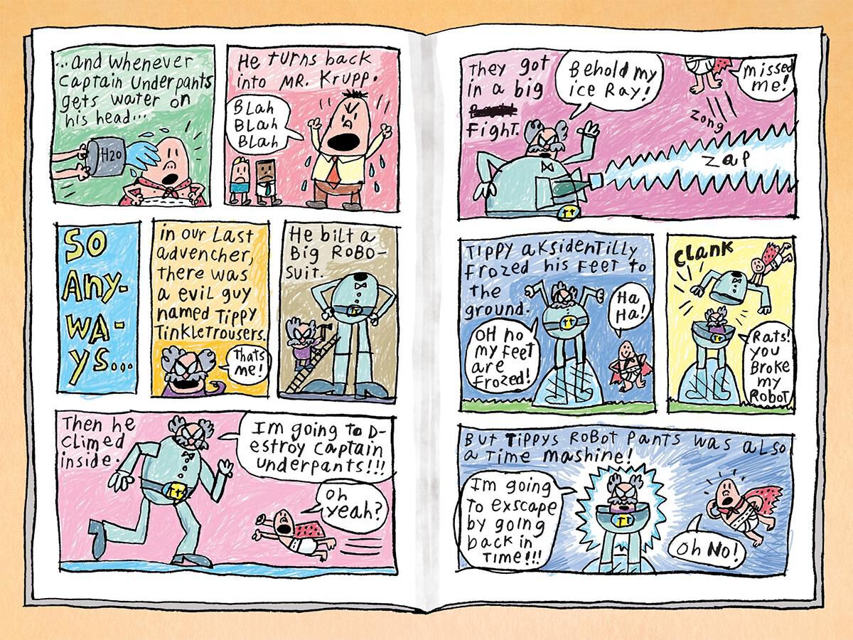 Captain Underpants #10: Captain Underpants and the Revolting Revenge of the Radioactive Robo-Boxers: Full Color image number 3