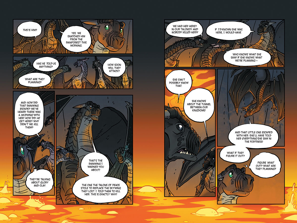 Wings of Fire: The Graphic Novel: #4: The Dark Secret image number 3