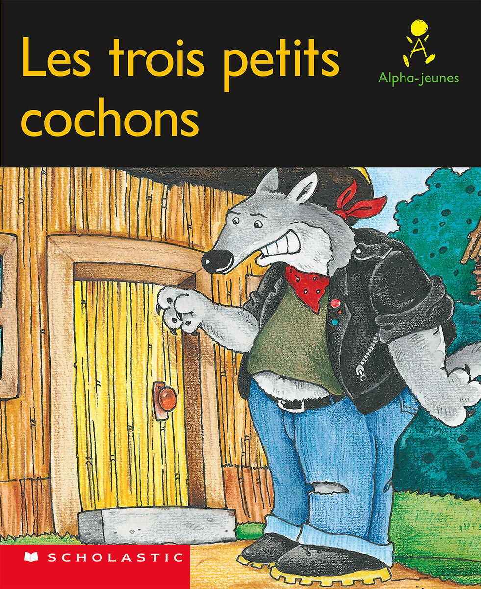 Alpha-jeunes: S&eacute;rie 1, Niveau 9 (F): Les trois petits cochons Emballage de 6 image number 0
