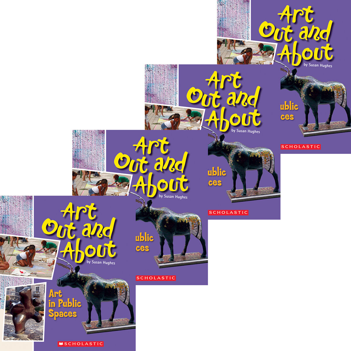 Moving Up Grade 5 Arts Book Club: Have You Seen Art?: Art Out and About: Art in Public Spaces 4-Pack image number 0