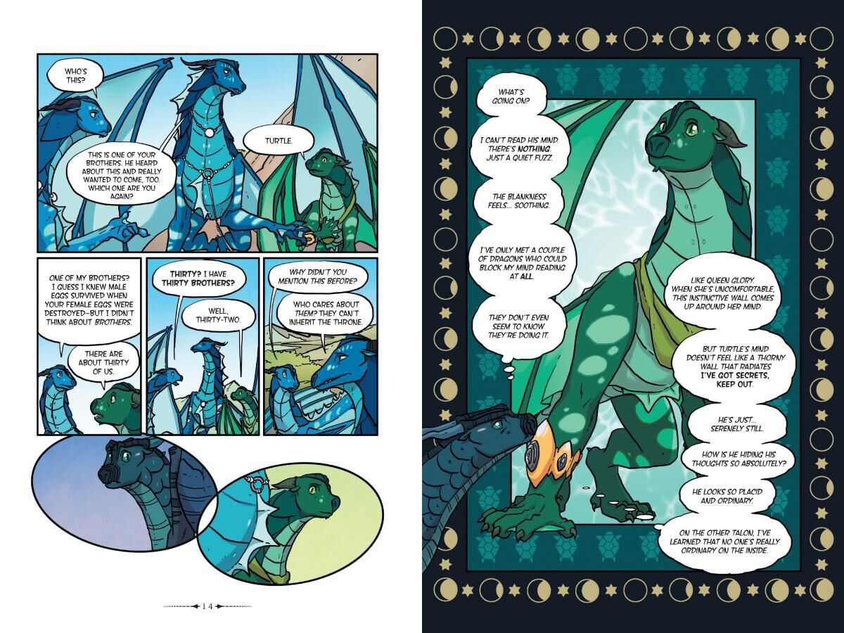 Wings of Fire: The Graphic Novel #6: Moon Rising image number 3