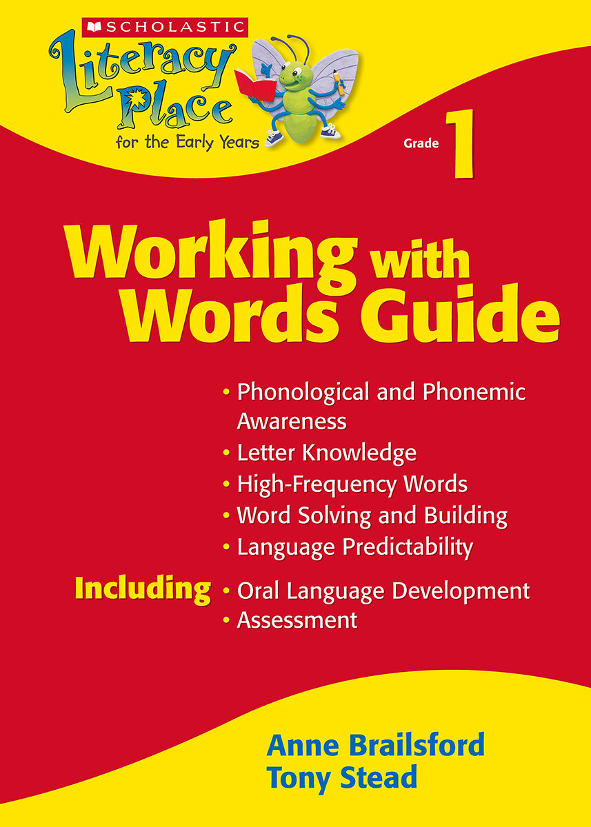 Literacy Place for the Early Years Grade 1 Working With Words Guide image number 0