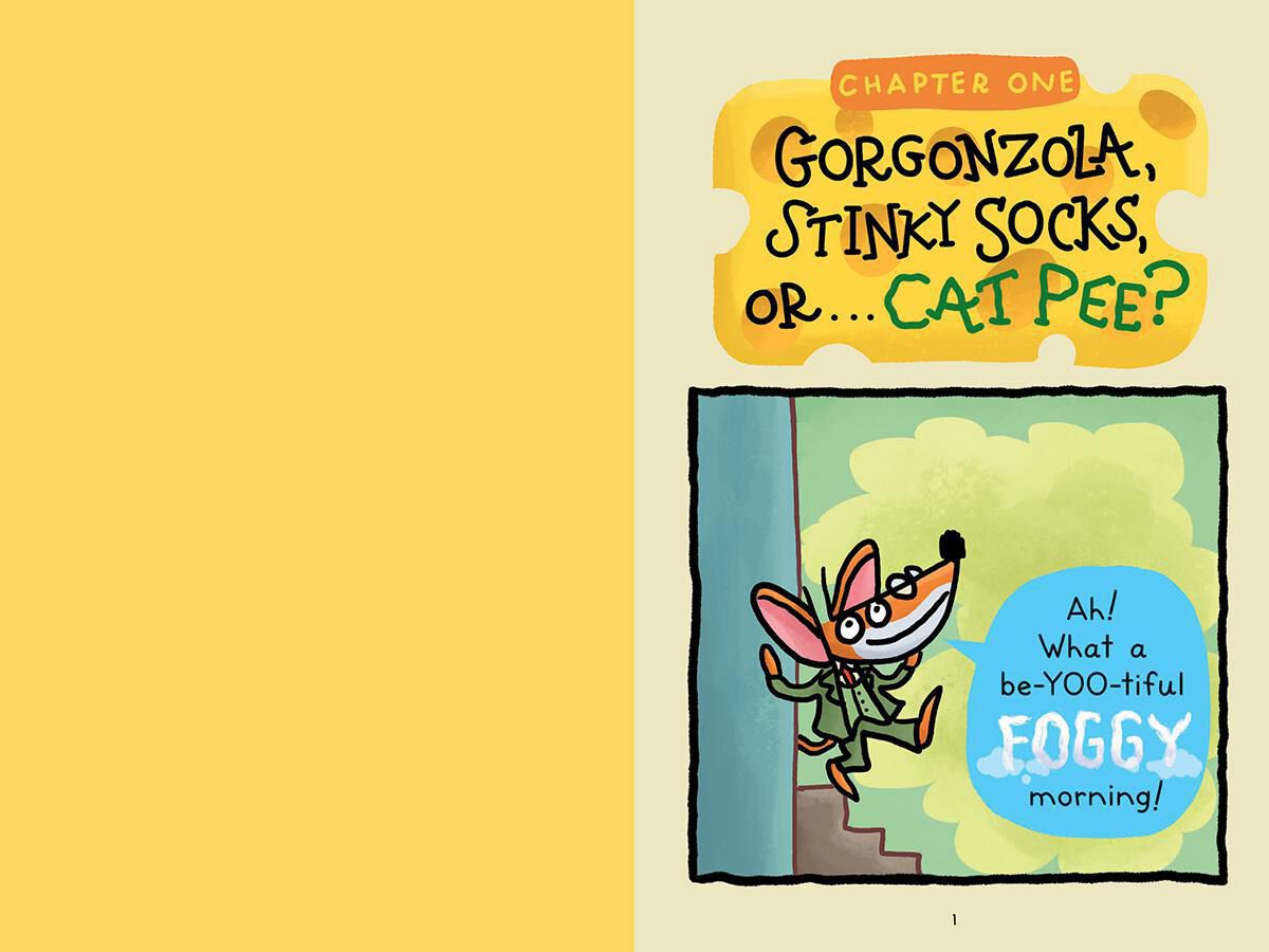 Geronimo Stilton #1: The Graphic Novel: The Sewer Rat Stink image number 1