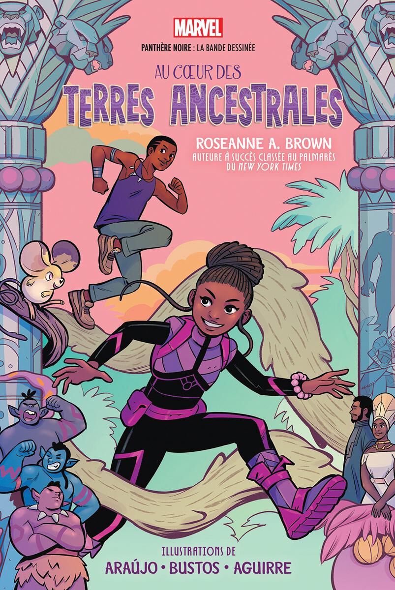 Marvel Panth&egrave;re noire : La bande dessin&eacute;e : Shuri et T'Challa : Au coeur des terres ancestrales image number 0