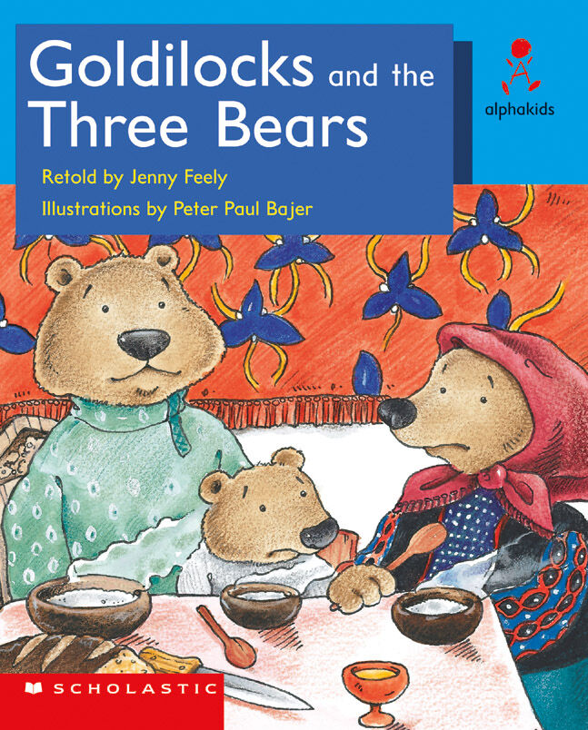 Alphakids: Set 2, Level 10 (F): Goldilocks and the Three Bears 6 Pack image number 1