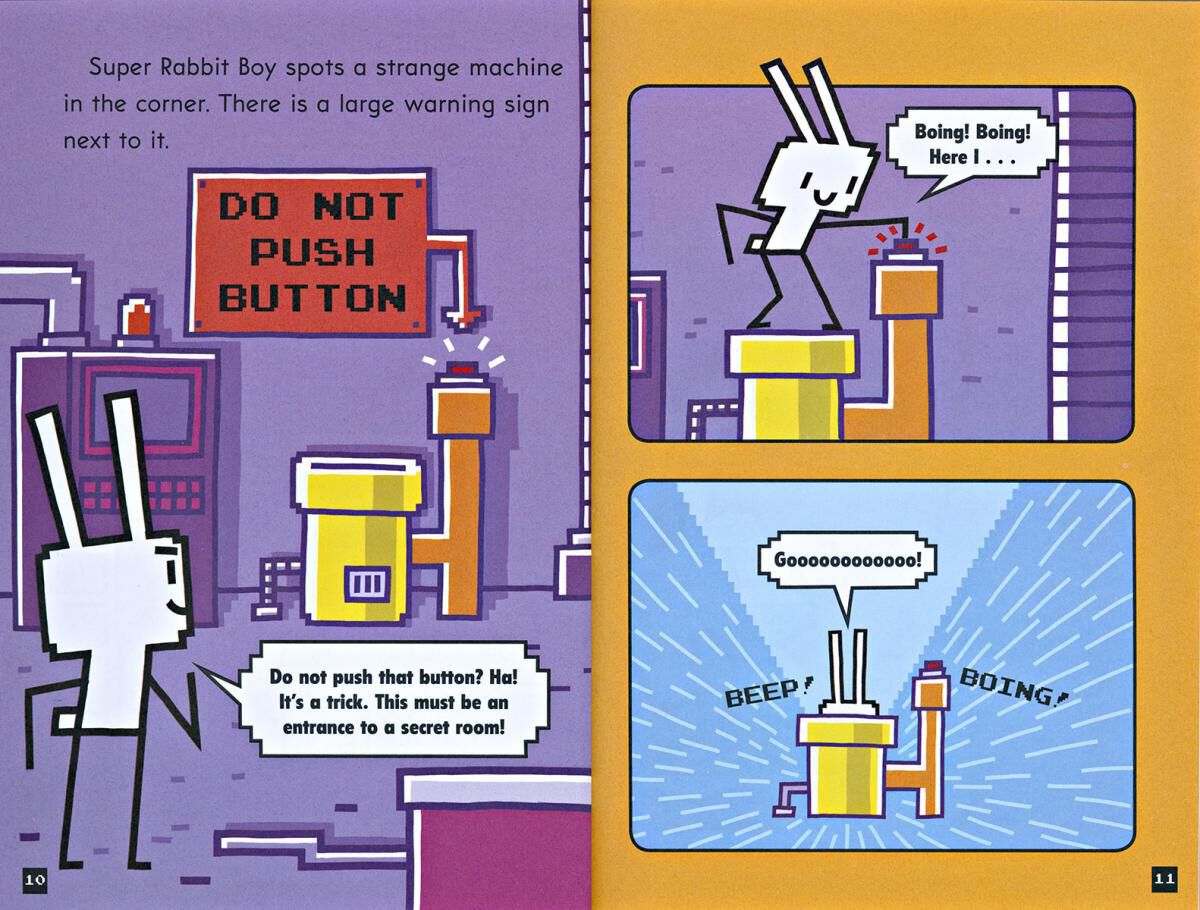 Press Start! #4: Super Rabbit Boy vs. Super Rabbit Boss! image number 1