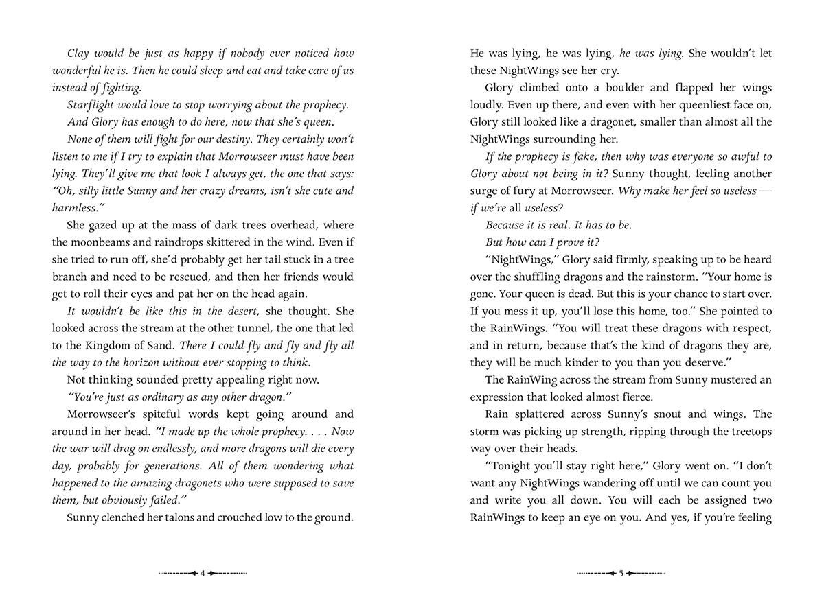 Wings of Fire Book #5: The Brightest Night image number 2