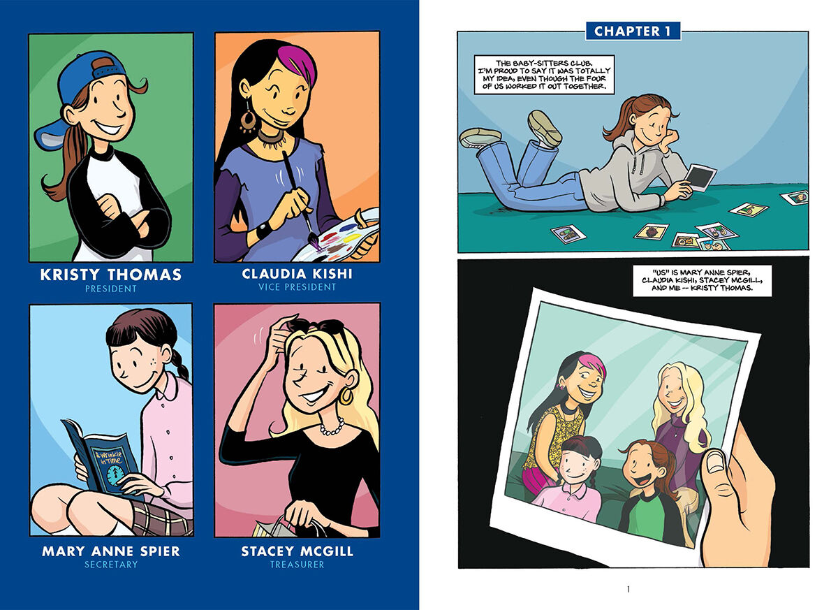 The Baby-Sitters Club #1: Kristy's Great Idea image number 1