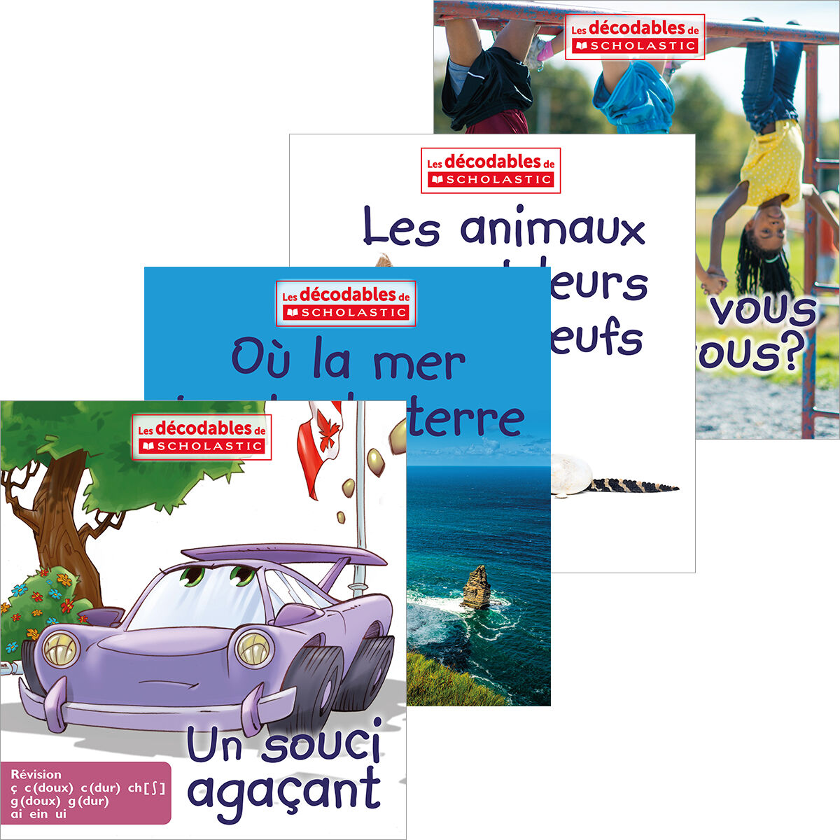 Les d&eacute;codables de Scholastic &Eacute;tapes 11-15