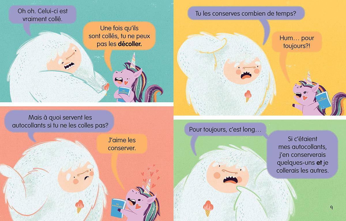 Licorne et Yeti : N&deg; 7 - Toi et moi, &ccedil;a colle! image number 1