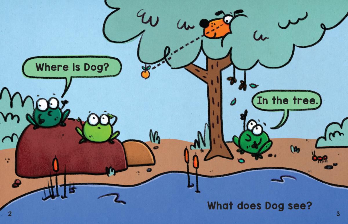 Hog on a Log: A Frog and Dog Book image number 1