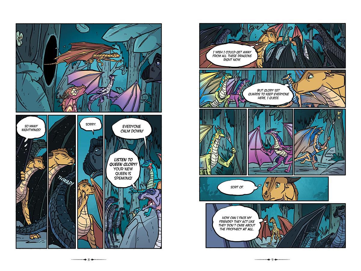 Wings of Fire: The Graphic Novel: #5: The Brightest Night image number 3