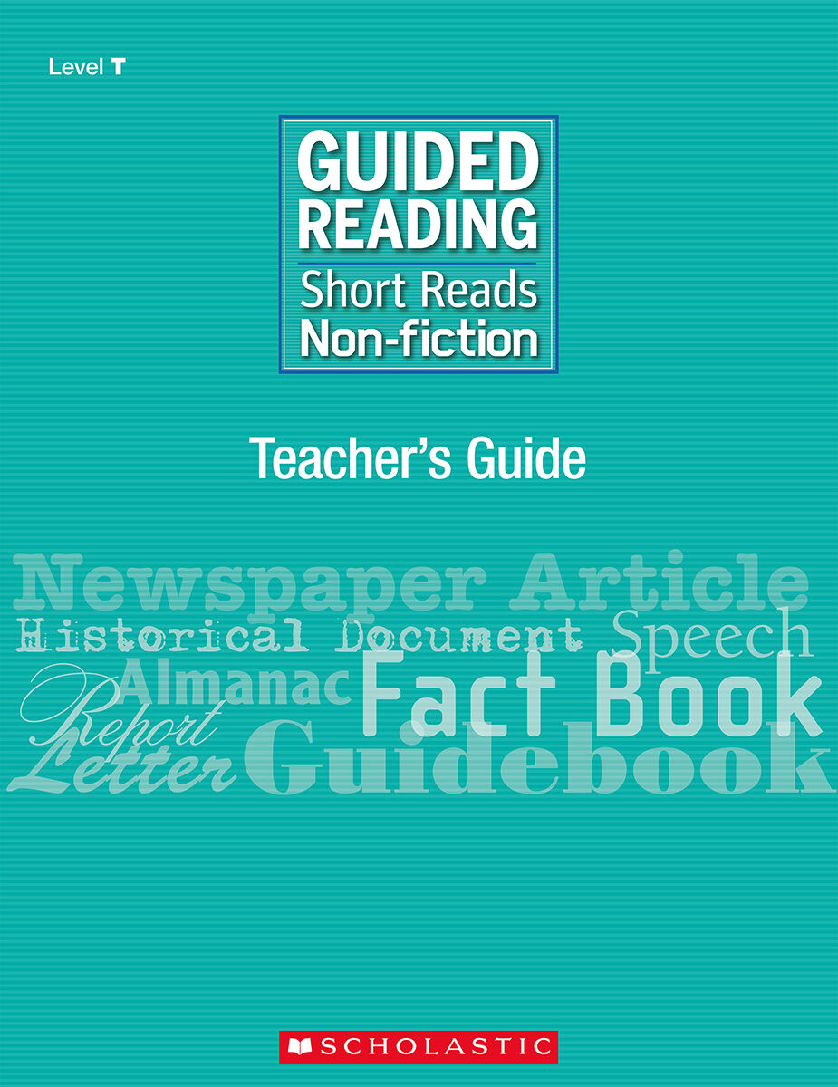Guided Reading Short Reads Non-fiction Level T Complete Pack image number 1