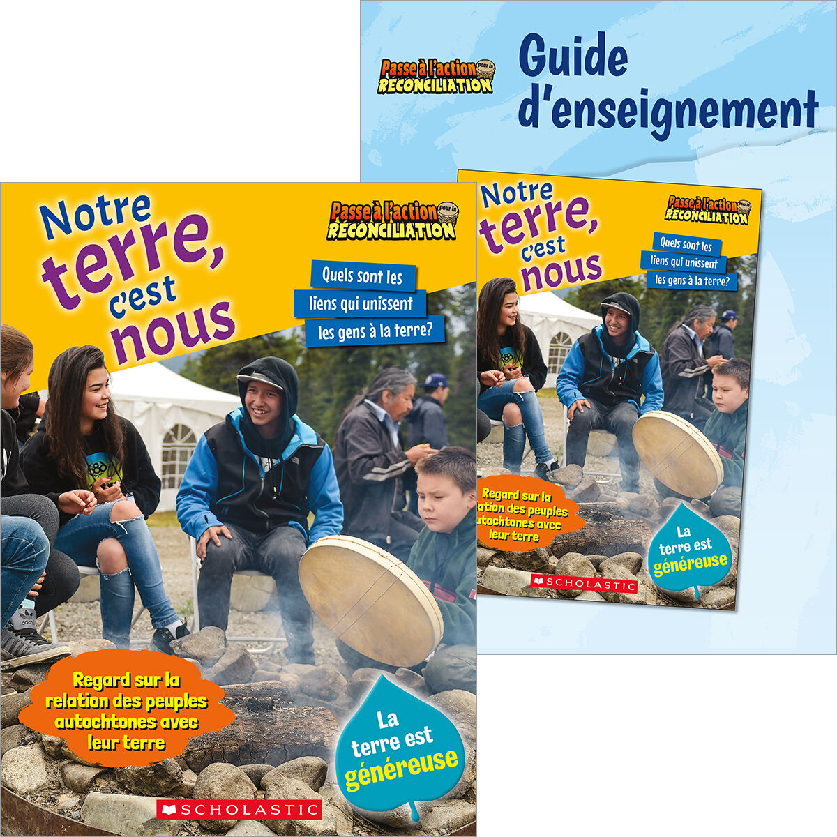 Passe &agrave; l'action pour la r&eacute;conciliation: Notre terre, c'est nous Emballage de 26