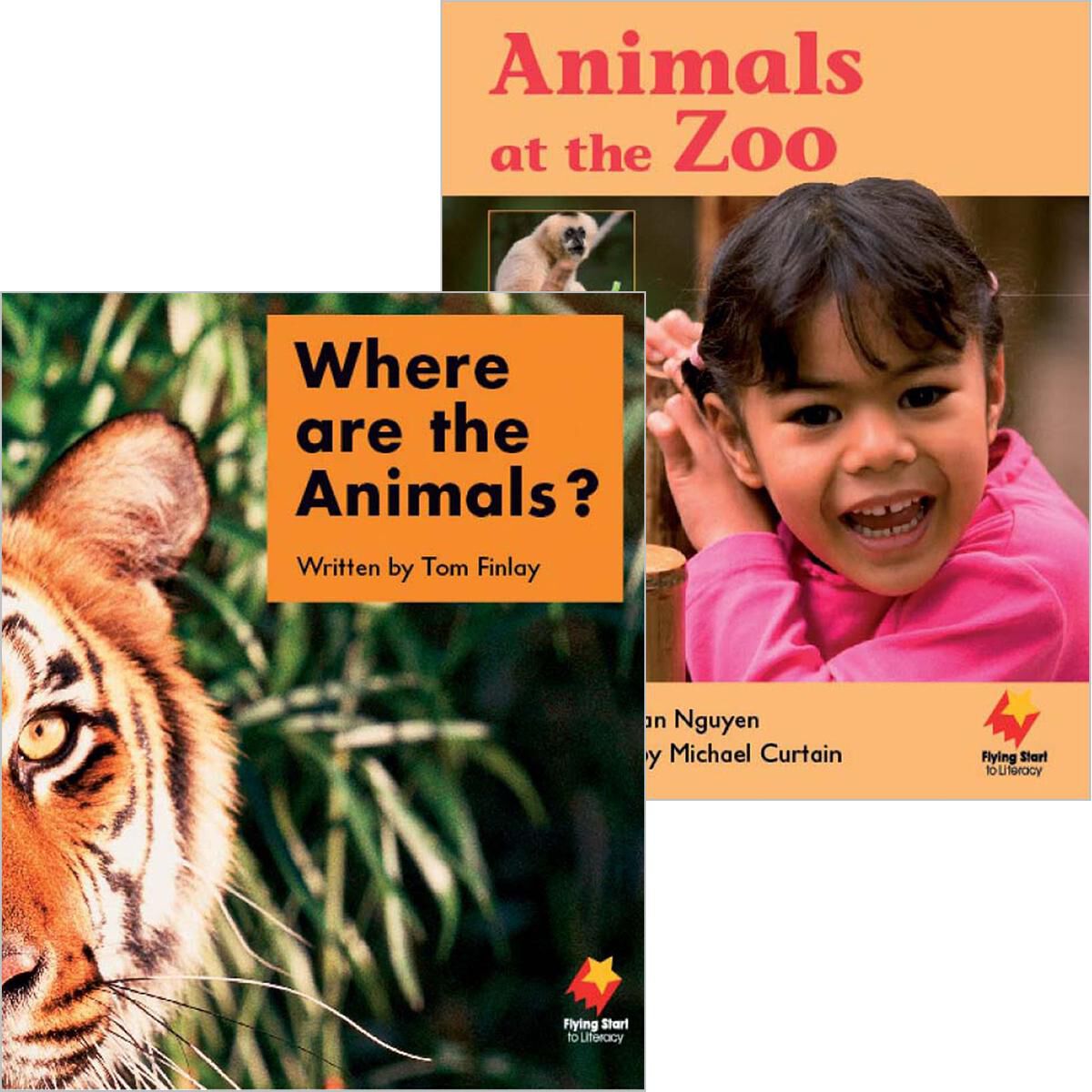 Flying Start: Level A: Where are the Animals?/Animals at the Zoo 12 Pack image number 0