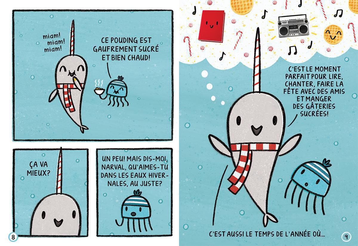 Les aventures de Narval et Gelato : N&deg; 5 - Joyeux Narvo&euml;l! image number 2