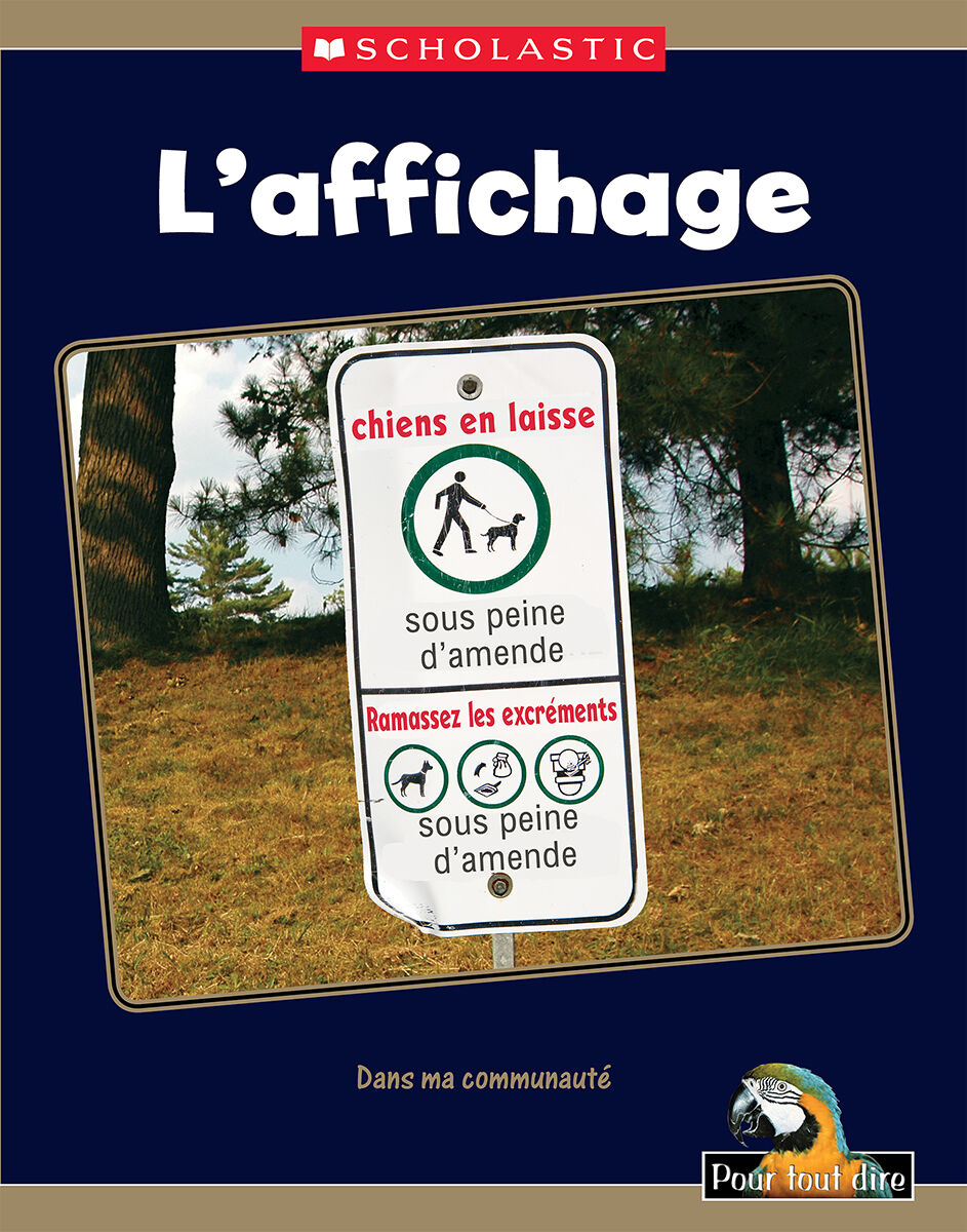 Pour tout dire La vie quotidienne: Dans ma communaut&eacute;: L'affichage Emballage de 4 image number 1