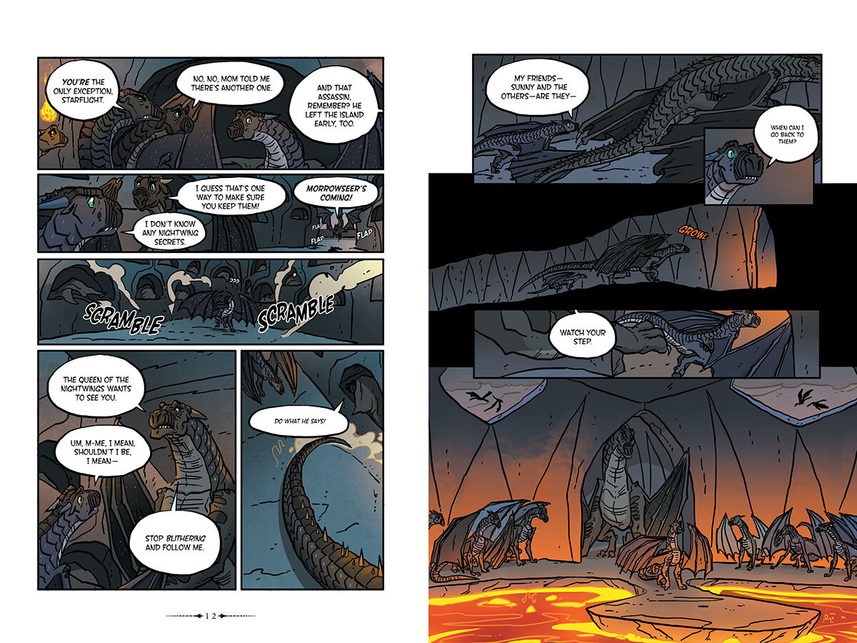 Wings of Fire: The Graphic Novel: #4: The Dark Secret image number 1