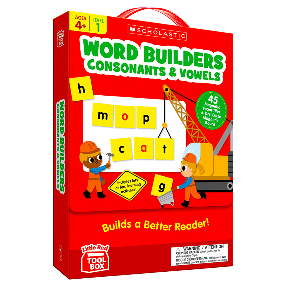 Little Red Tool Box: Word Builders: Consonants & Vowels