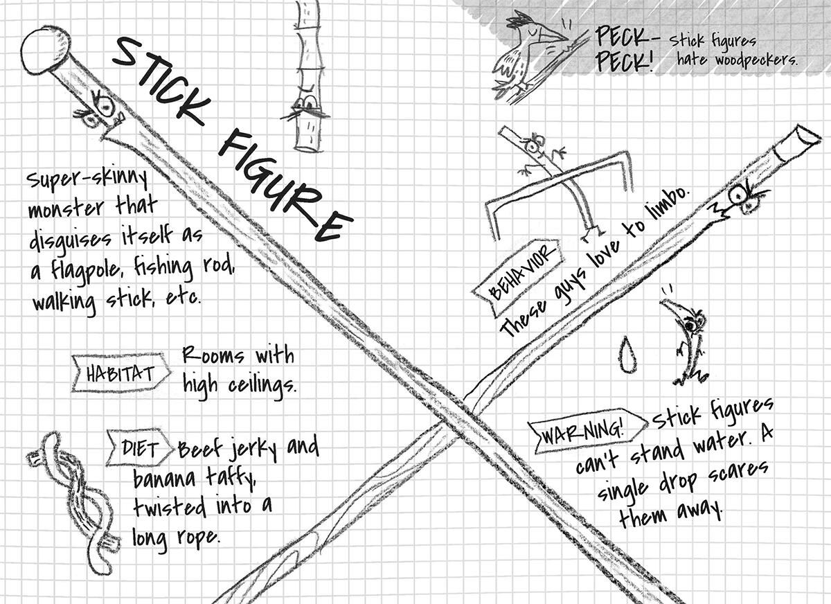 The Notebook of Doom #4: Chomp of the Meat-Eating Vegetables image number 3