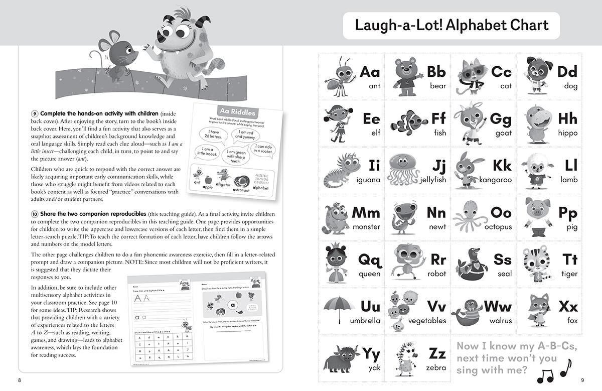 Laugh-a-Lot! Alphabet Classroom Set image number 4