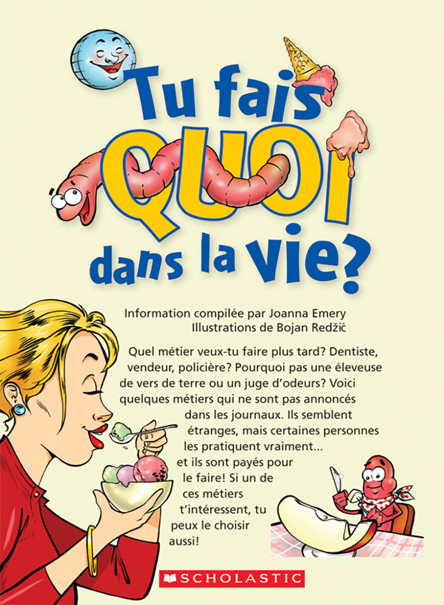 J&rsquo;avance en litt&eacute;ratie 4e &agrave; 8 ann&eacute;e: Niveau R: Tu fais quoi dans la vie? Emballage de 6 image number 0