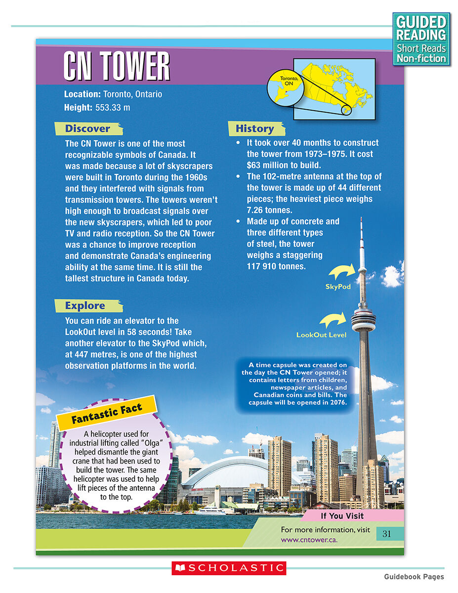 Guided Reading Short Reads Non-fiction Level T Complete Pack image number 5
