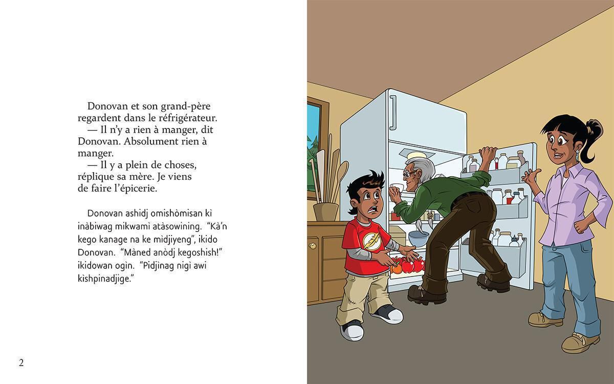 Un ours pour d&eacute;jeuner! / Makwa kidji kijeb&agrave; w&igrave;siniy&agrave;n image number 1