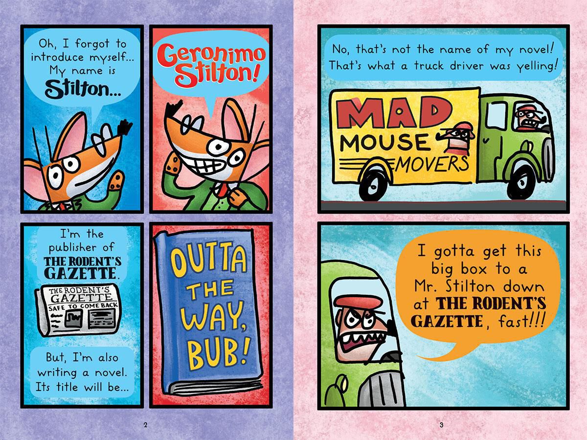 Geronimo Stilton #2: The Graphic Novel: Slime for Dinner image number 1
