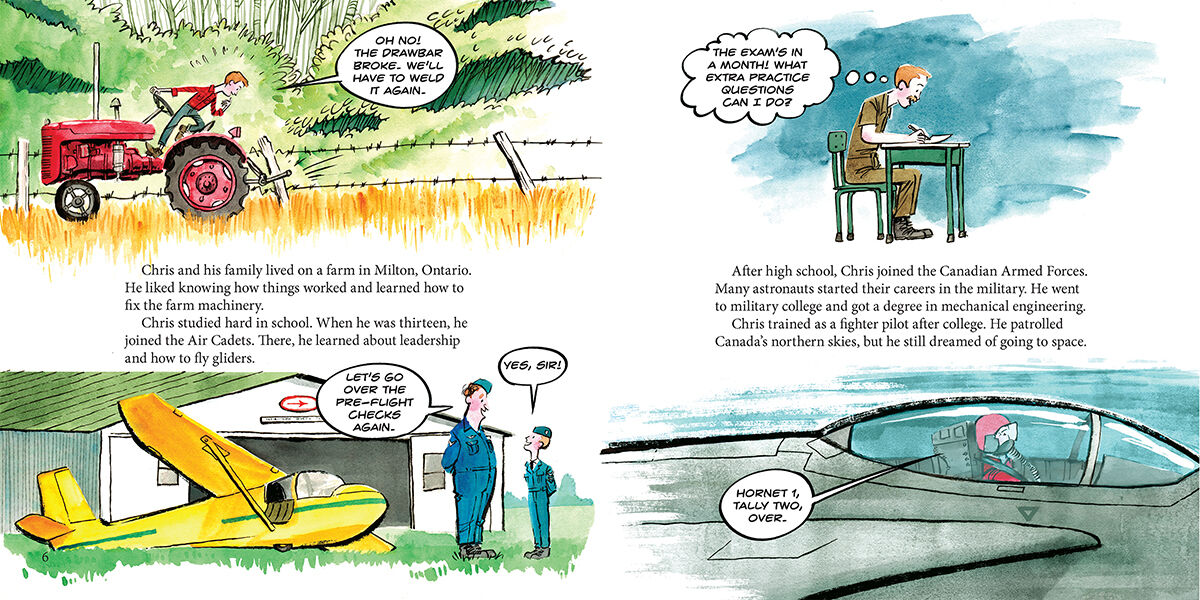 Scholastic Canada Biography: Meet Chris Hadfield image number 3