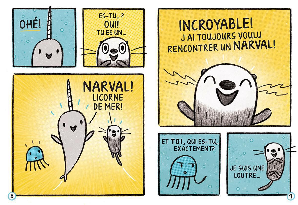 Les aventures de Narval et Gelato : N&deg; 4 - Narval et Loutre amie image number 2