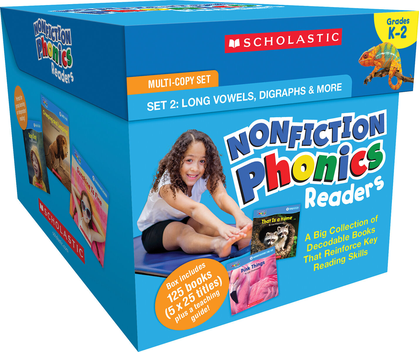 Nonfiction Phonics Readers Set 2: Long Vowels, Digraphs & More image number 0