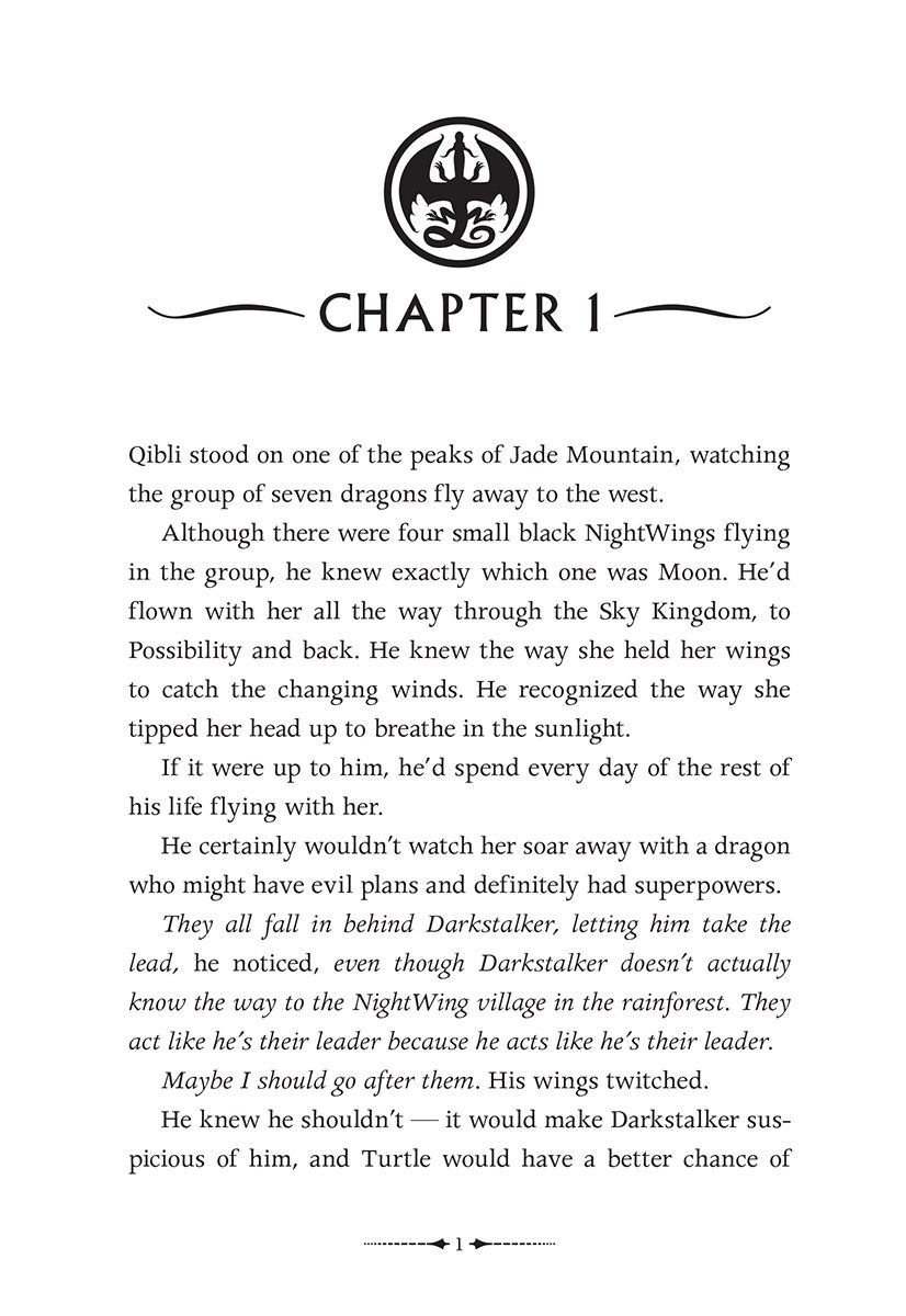Wings of Fire Book #10: Darkness of Dragons image number 1