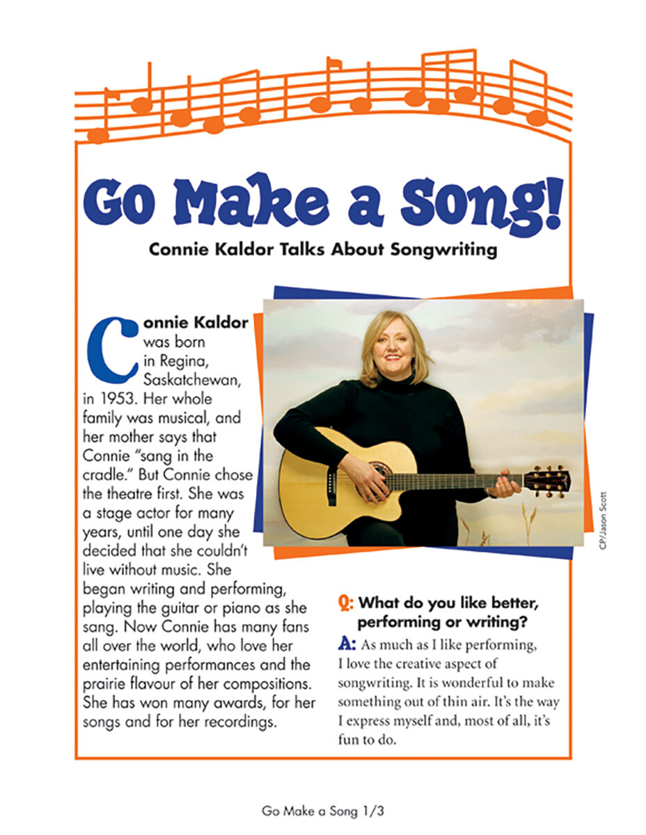 Moving Up Grade 4 Arts Book Club: Sounds Like Music image number 3